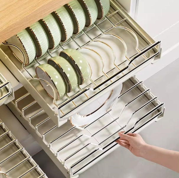 Extendable Pull-Out  Steel Drawer Organiser