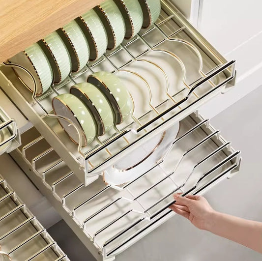 Extendable Pull-Out  Steel Drawer Organiser