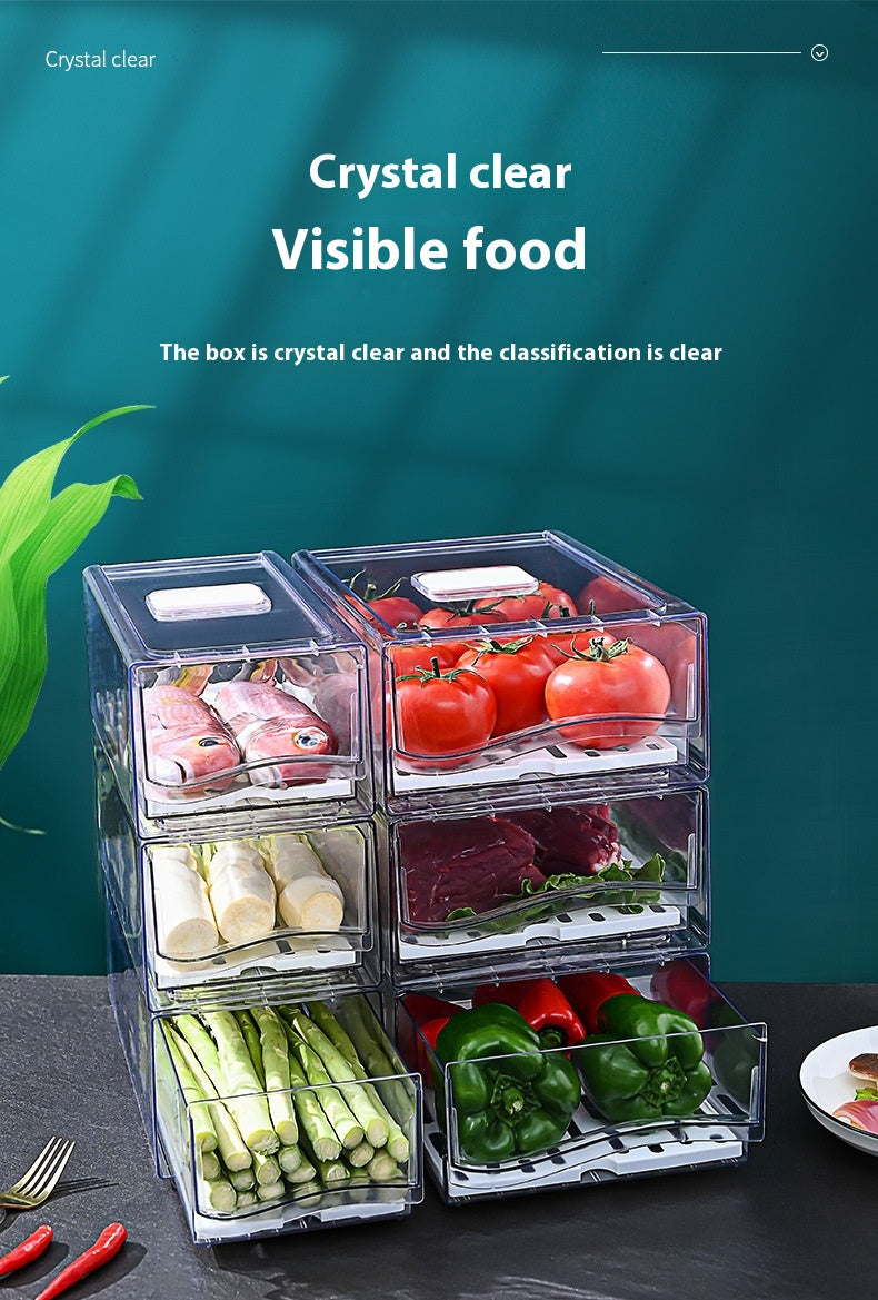 Blissful Refrigerator Storage Drawer Crisper