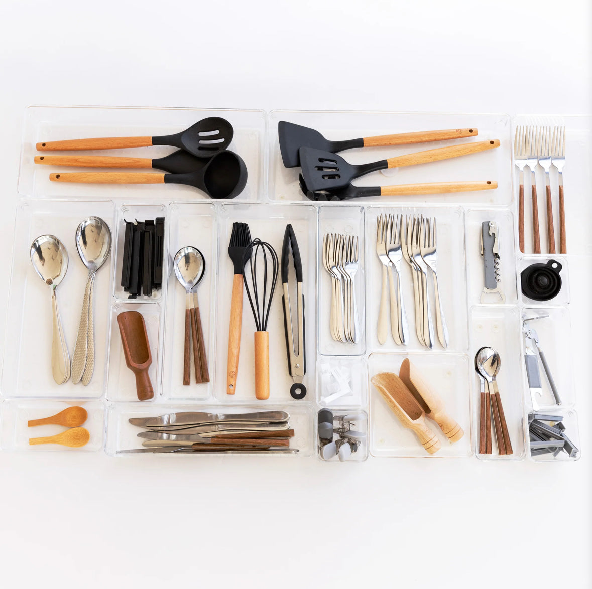 Clear Drawer Organiser Trays
Set Of 25