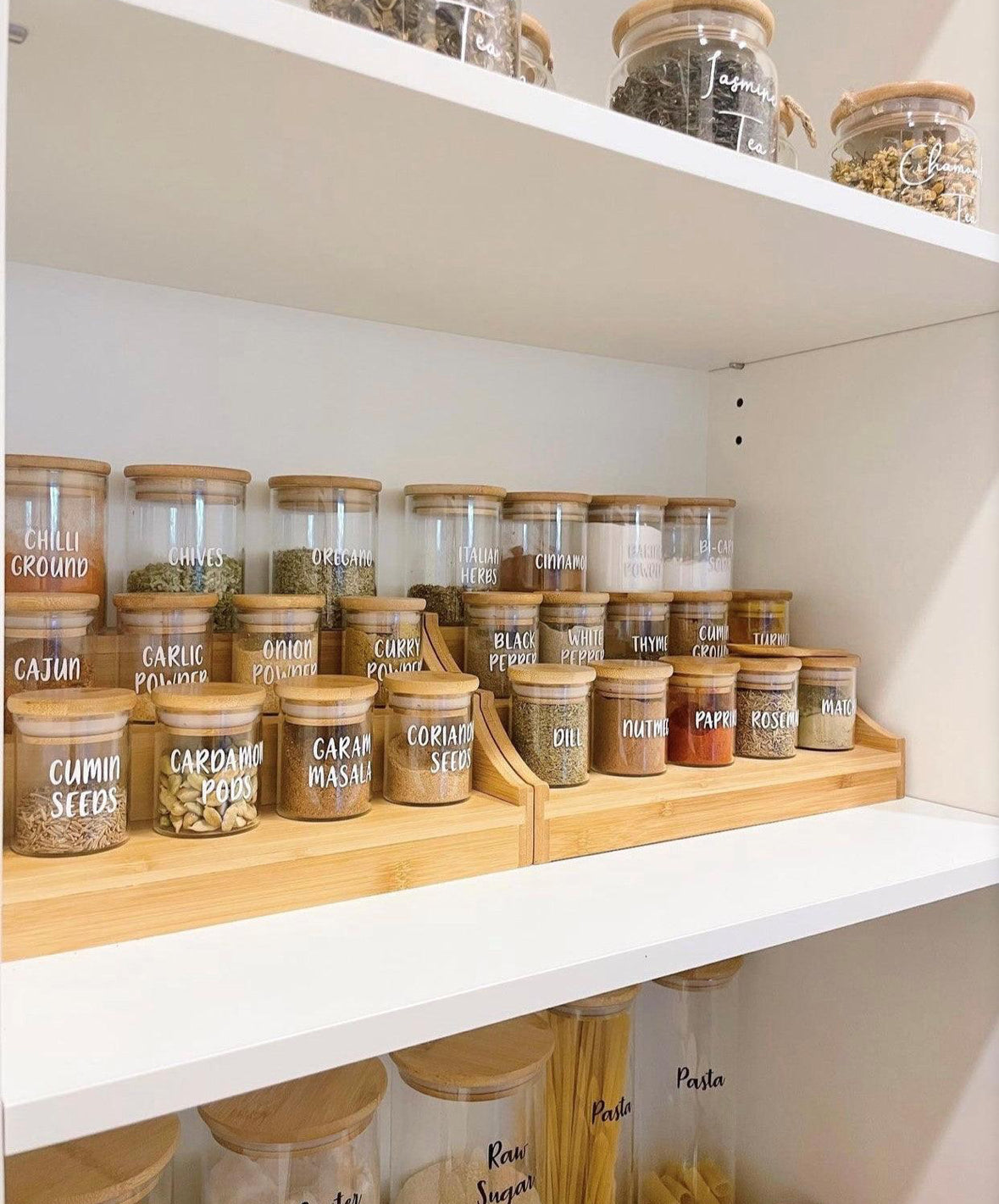 Large Bamboo Shelf